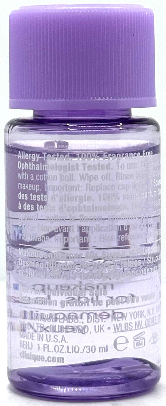 Clinique Take The Day Off Makeup Remover Set of 3 x 1.0 oz (30 ml) Travel Size