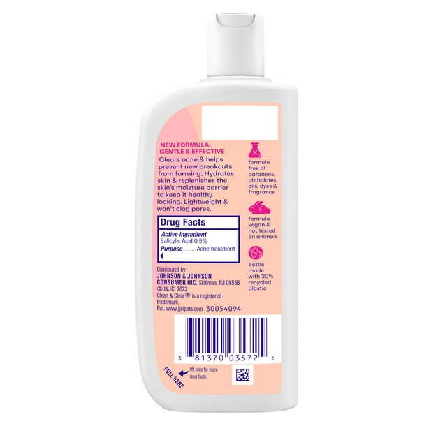 Oil-Free Acne Moisturizer with Salicylic Acid - 4 Oz for Clear Skin