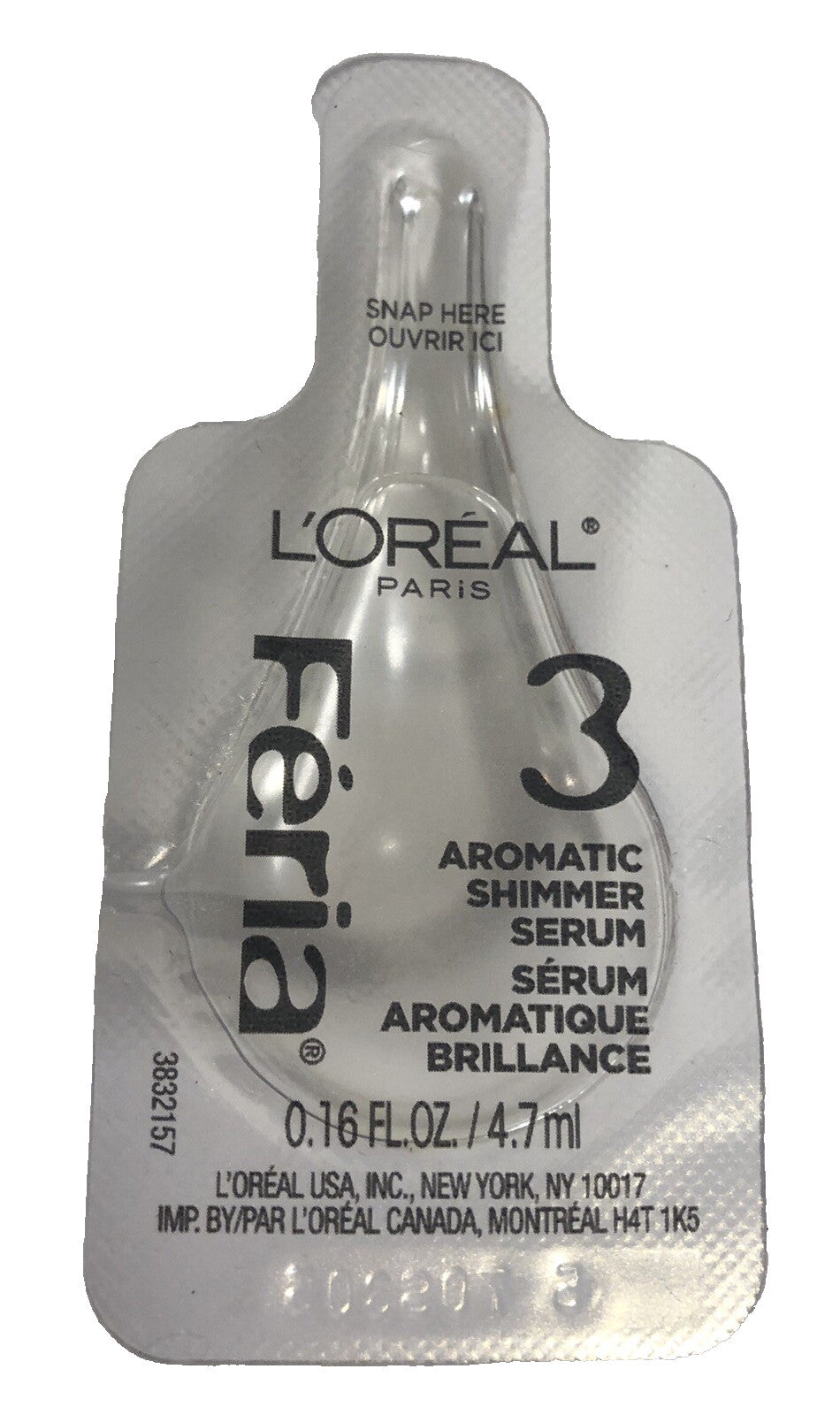 L'Oréal Feria Aromatic Shimmer Serum Set - 8 Mini Hair Treatments