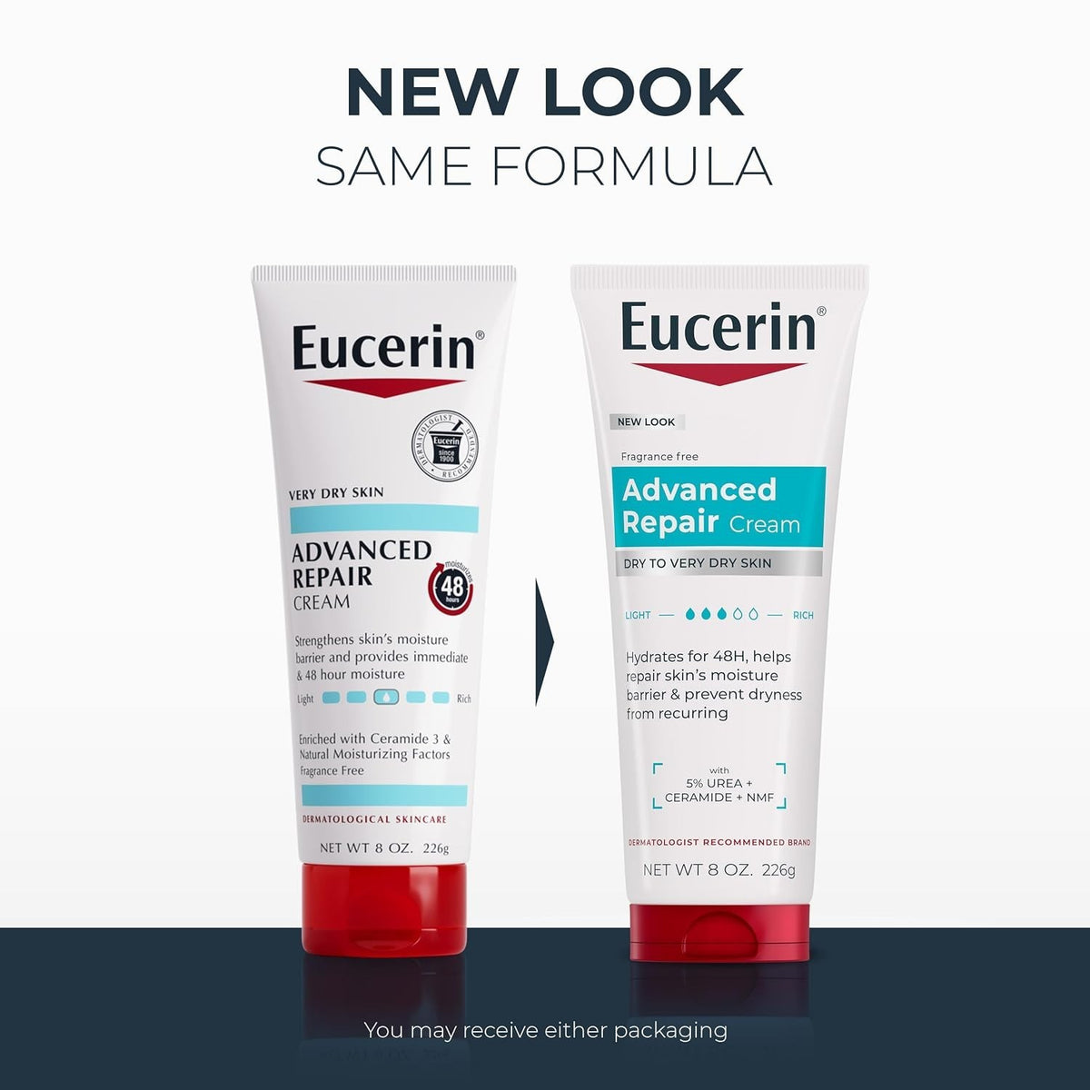Urea Body Cream 8 OZ – Fast-Absorbing & Fragrance-Free