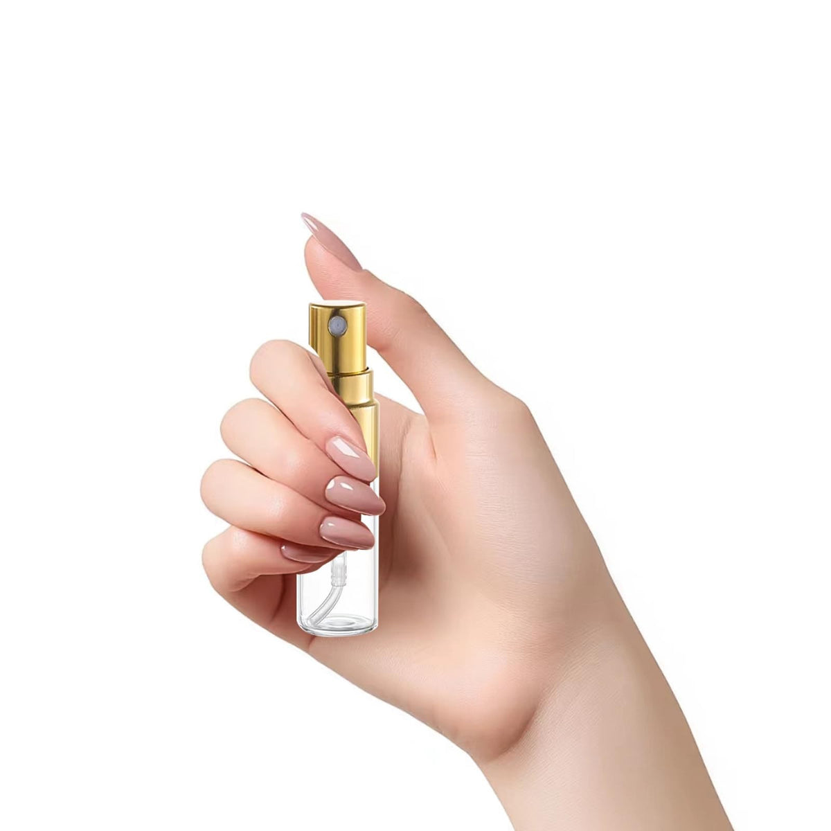 3ml Clear Glass Mini Spray Bottle Set – Refillable Empty Sample Bottles