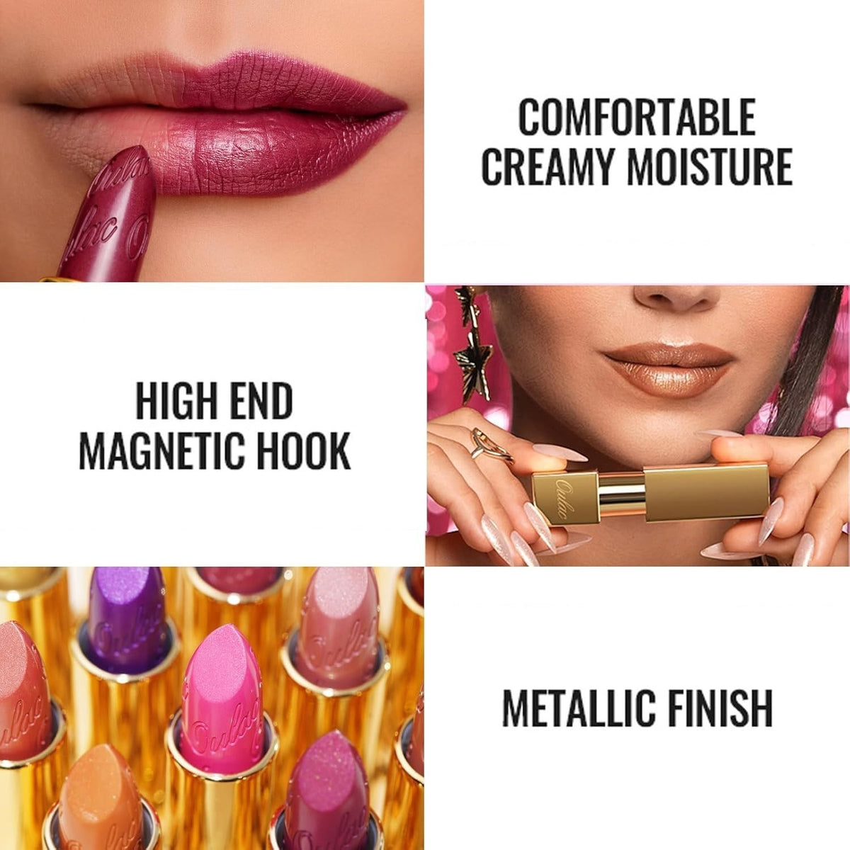 Hydrating Matte Lipstick with Glow Finish - Travel Size, Cruelty-Free