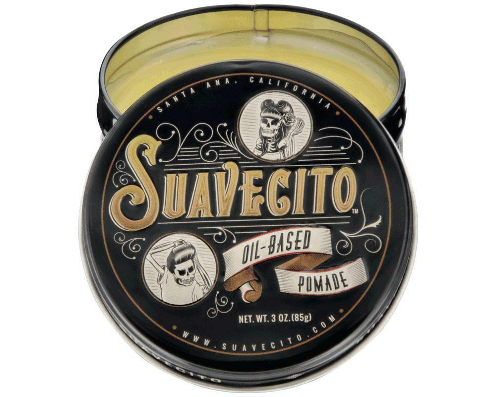 Oil Based Pomade for Hair - Medium Hold & Shine, 3 oz Tin Can