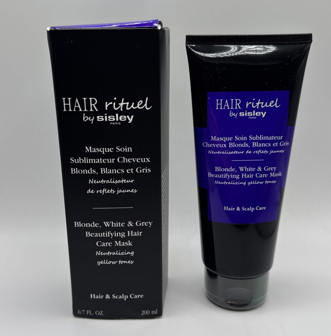 Blonde and Gray Hair Care Mask - Neutralizing & Brightening 6.7 Fl Oz