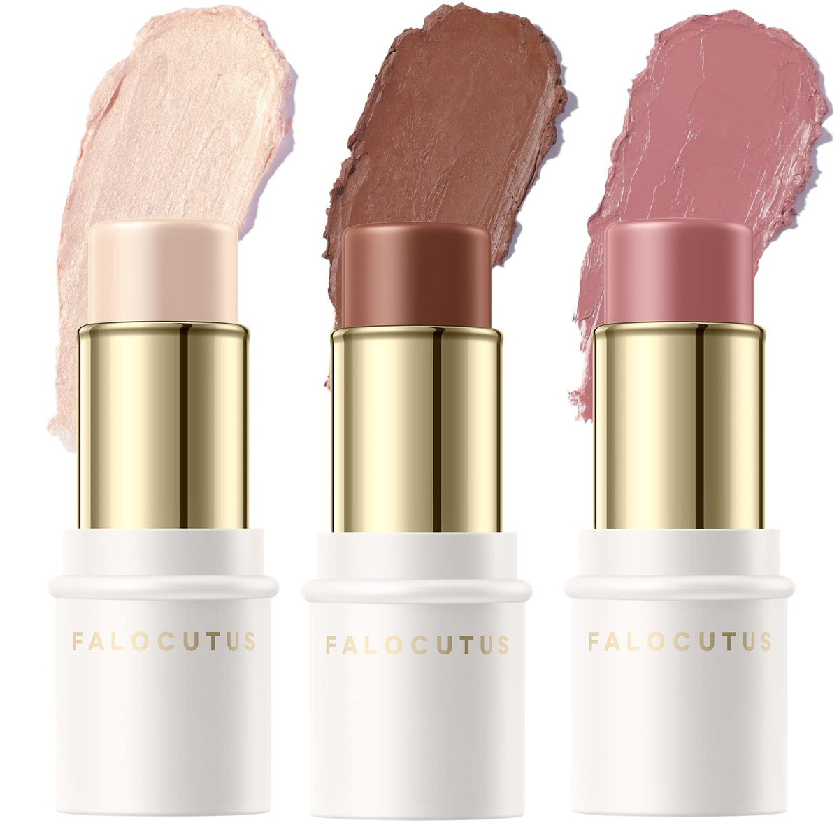 Neutral Contour Stick Set - Professional Makeup Kit for All Skin Tones