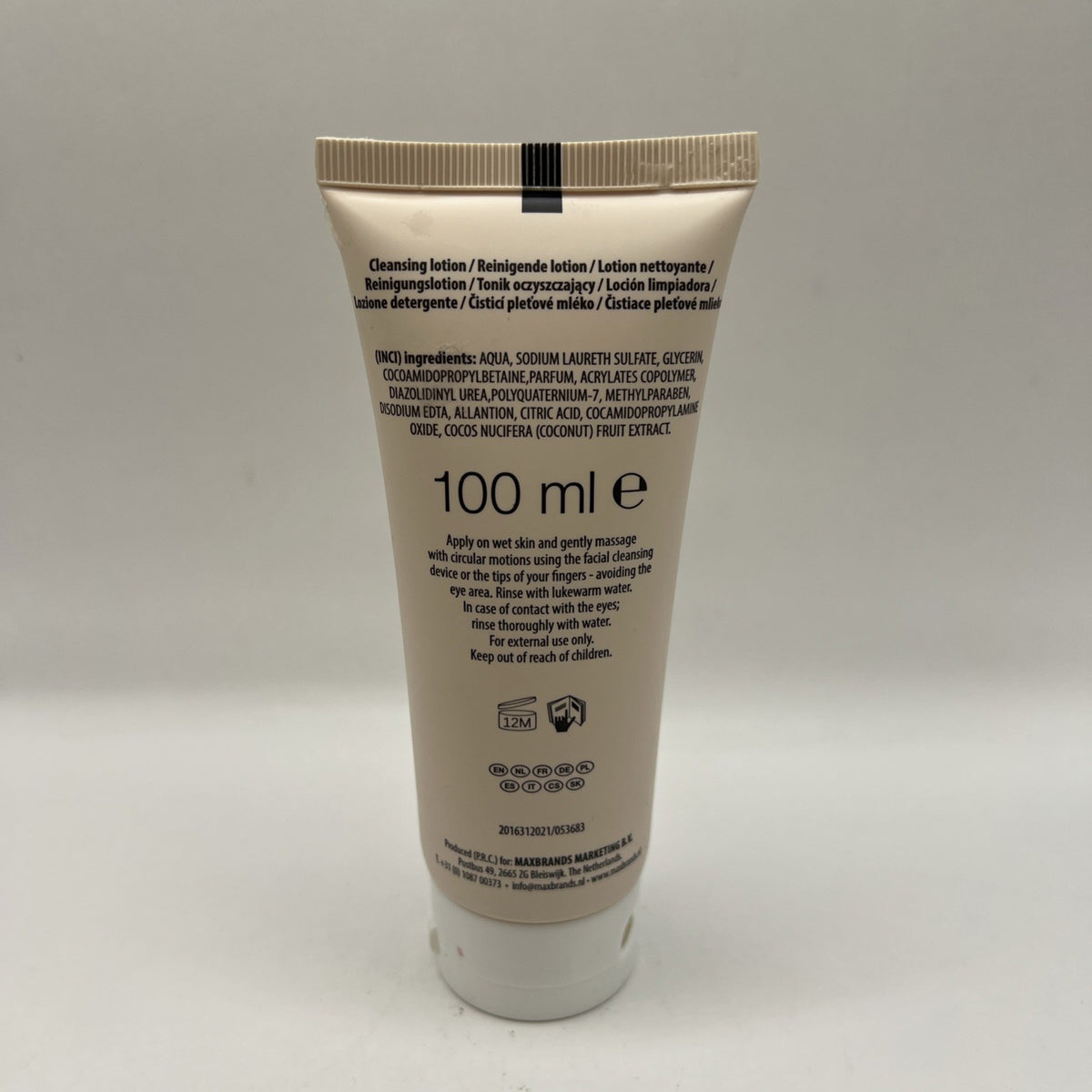 Face Cleansing Lotion 3.4 oz - Gentle Hydrating Facial Cleanser