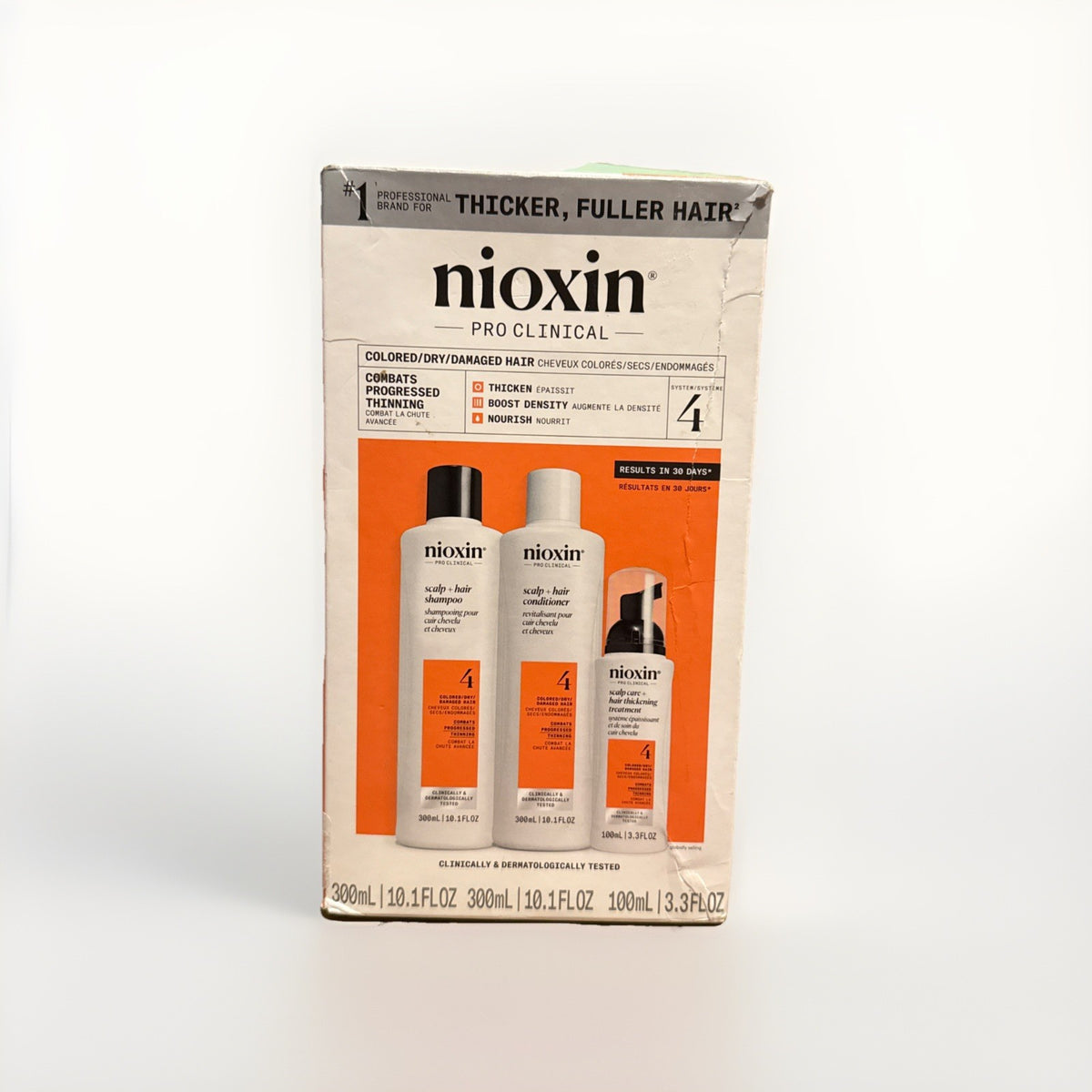 Nioxin System 4 Shampoo, Conditioner & Scalp Treatment Set