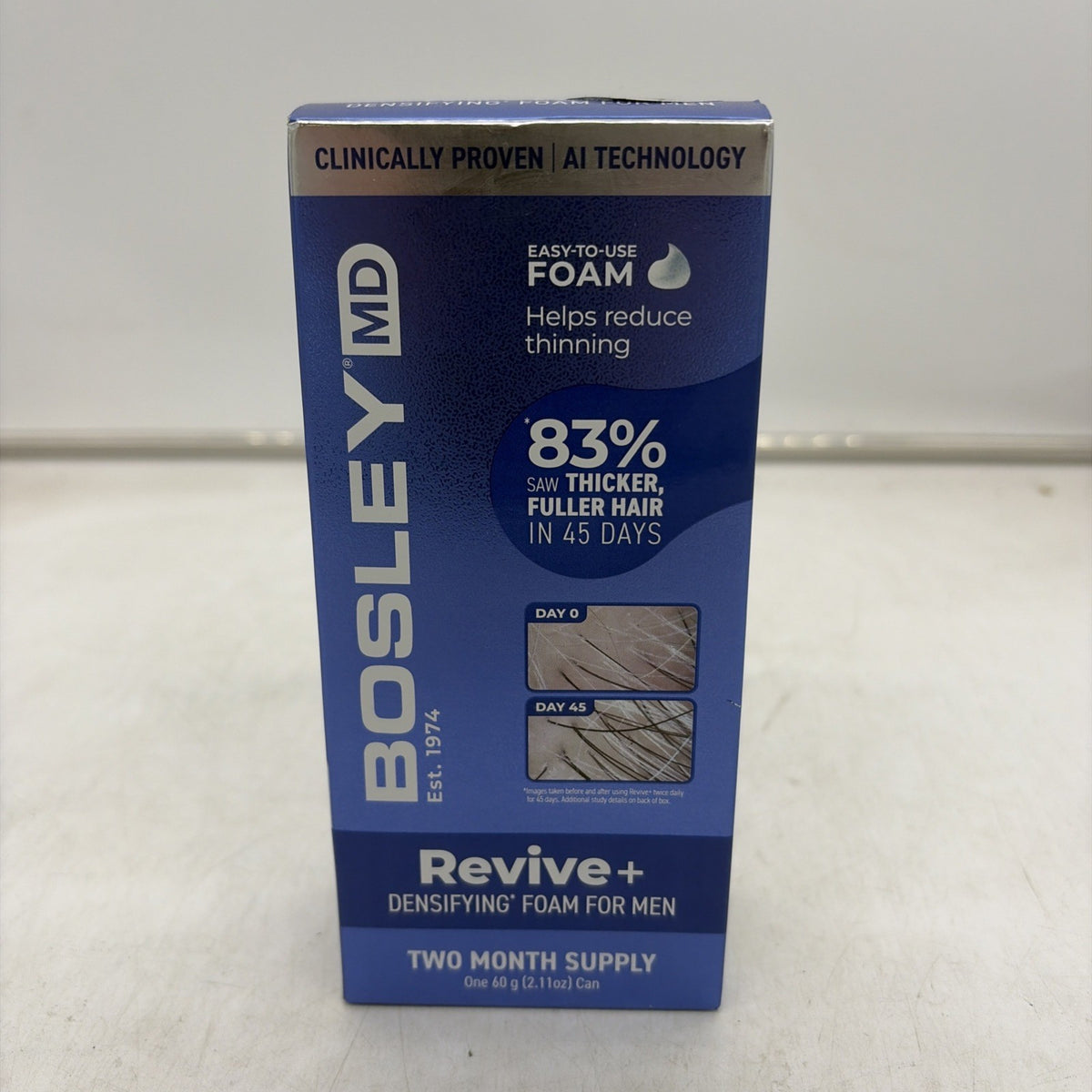 Bosley MD Revive+ Densifying Foam For Men 2.11 oz