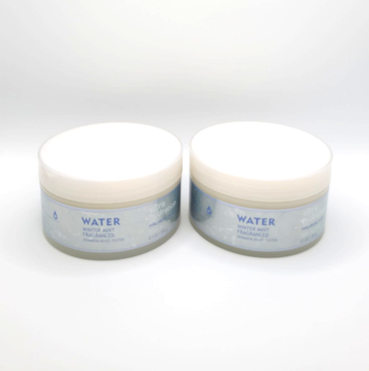 Water Winter Mint Body Butter Moisturizer 6.5 oz Set of 2