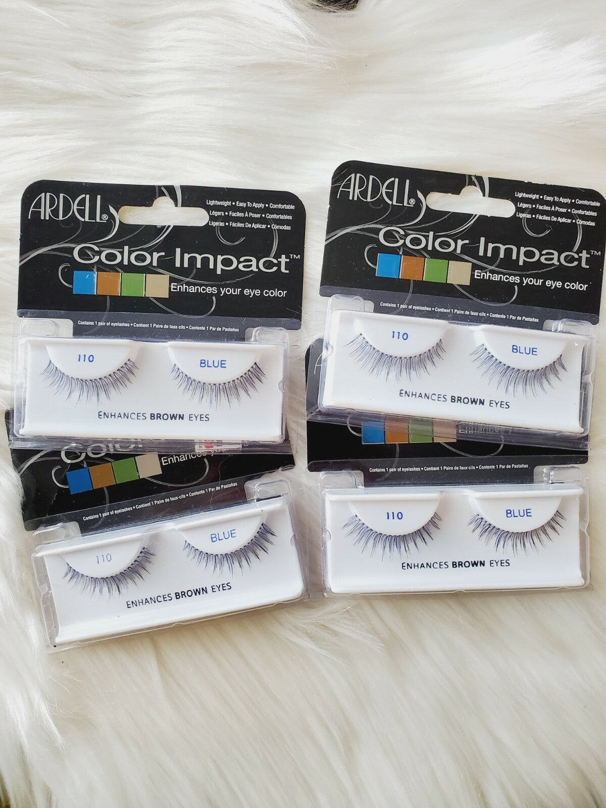 Ardell Color Impact Lashes #110 Blue – 2 Pack