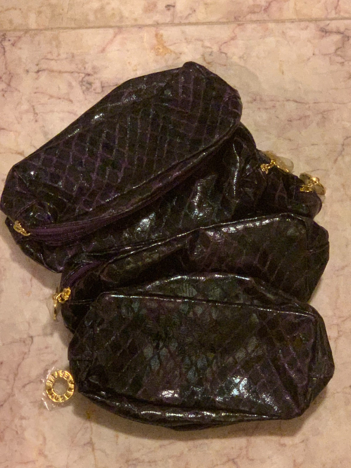 Set of 5 Cosmetic Makeup Bags - Unisex Travel and Storage Organizer