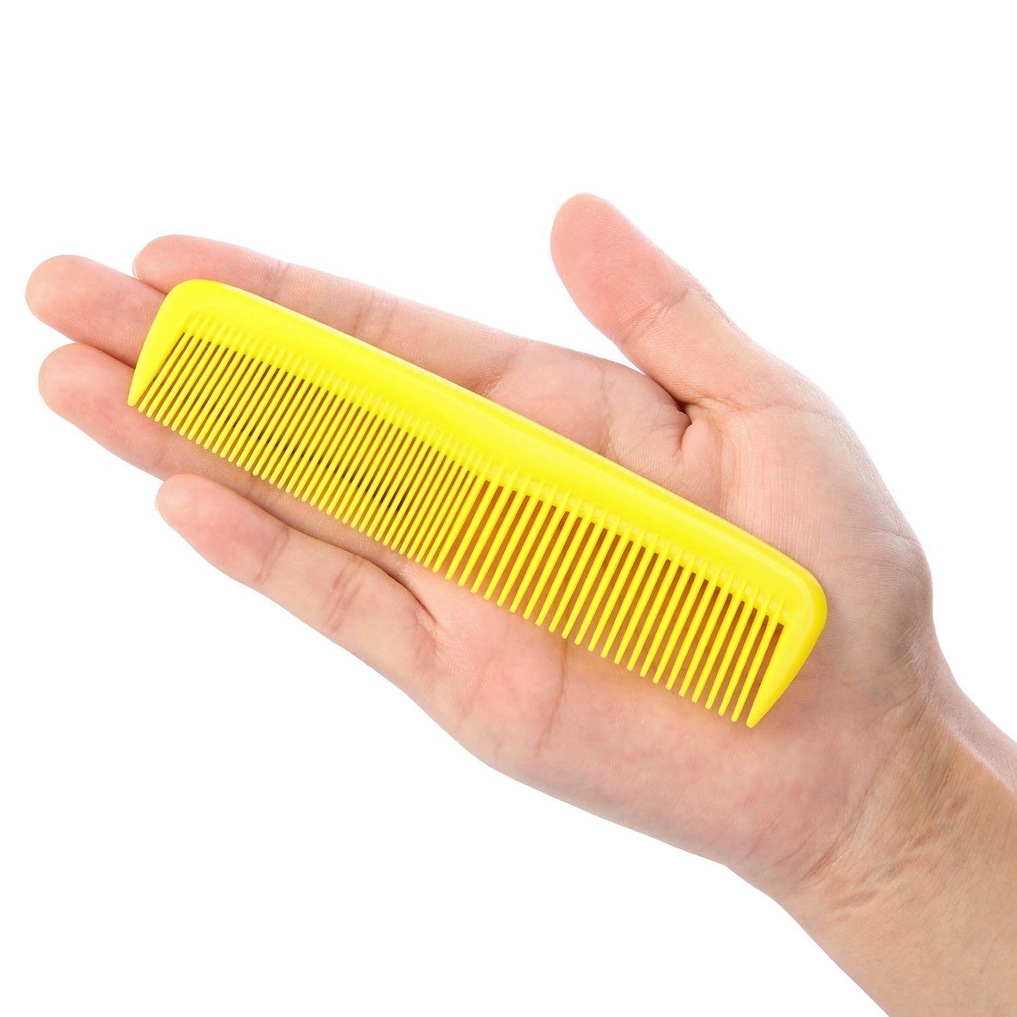 12-Piece Portable Hair Comb Set for Styling & Travel - Vibrant Colors
