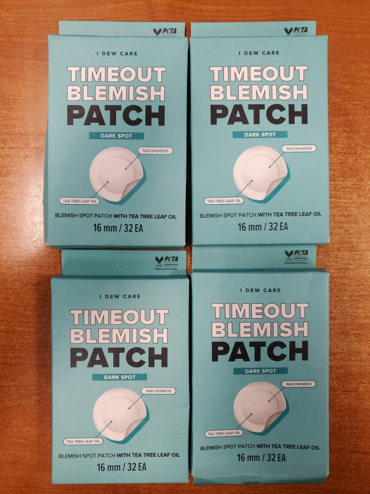 Blemish Patches Set - 4 Packs of 32 Hydrocolloid Acne & Dark Spot Treatment