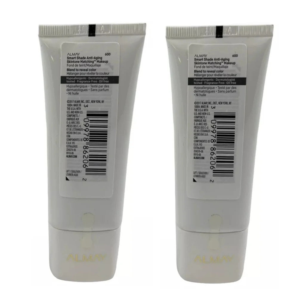 Dark Shade Anti-Aging Color-Matching Makeup Set - 2 Pack
