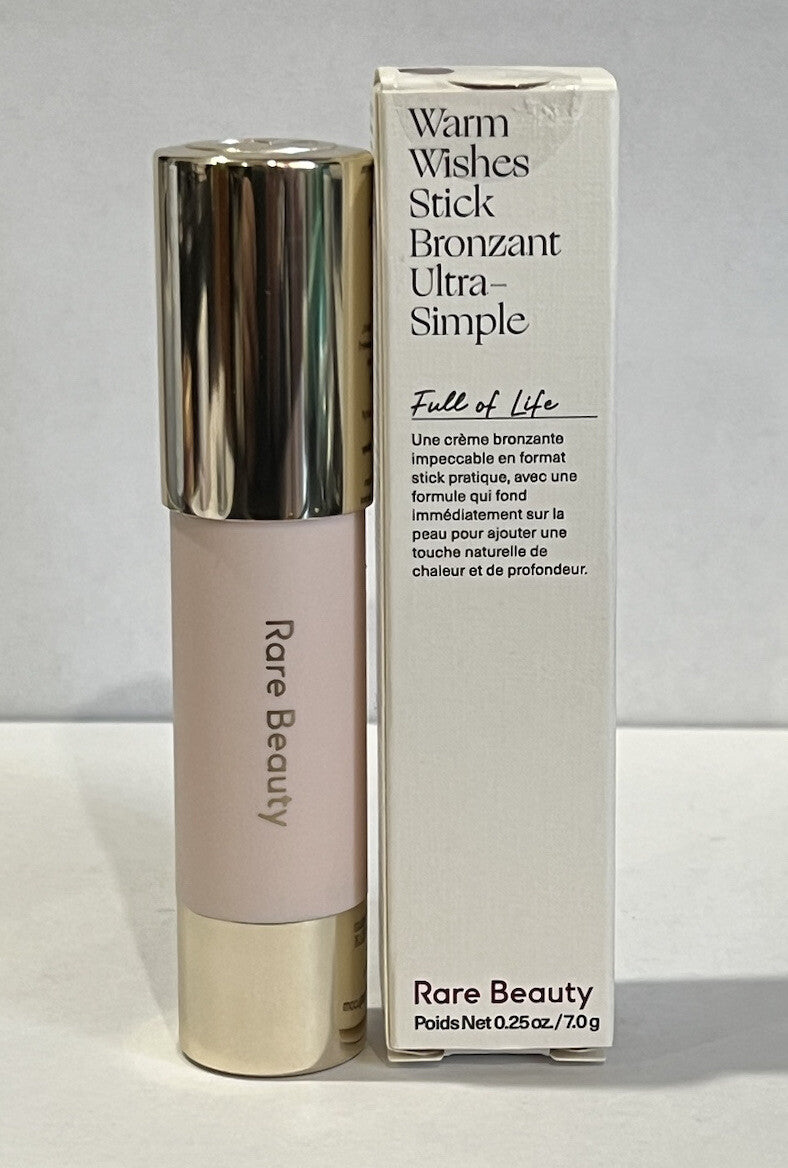 Rare Beauty Warm Wishes Effortless Bronzer Stick - Full of Life, New In Box