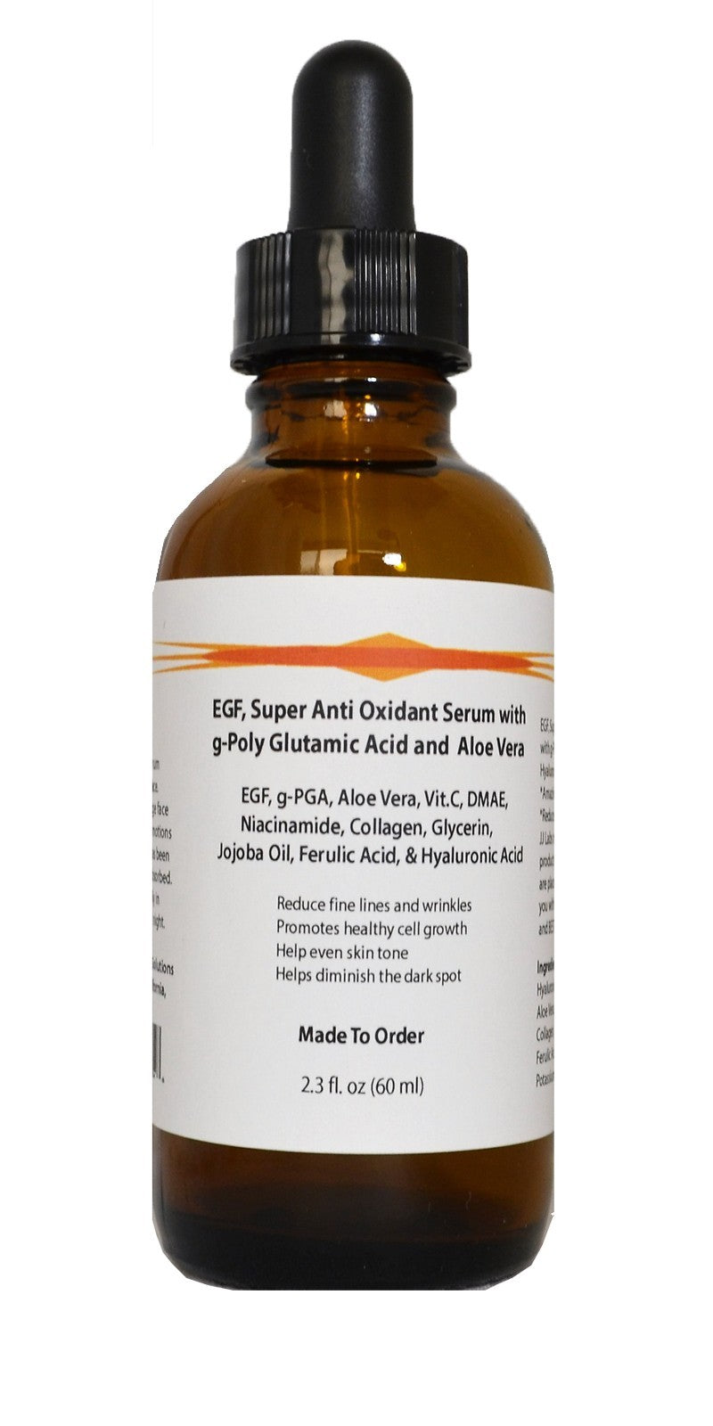 Anti-Aging Skin Care Serum with EGF, Antioxidants & Hyaluronic Acid – Natural Face Treatment