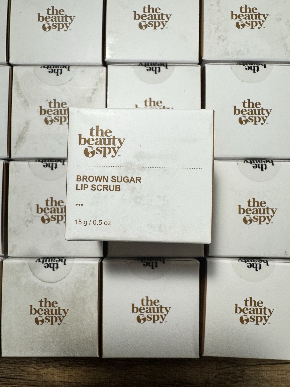 Bulk Brown Sugar Lip Scrub Set - 30 Count, 0.5 oz Each, Hydrating Exfoliator