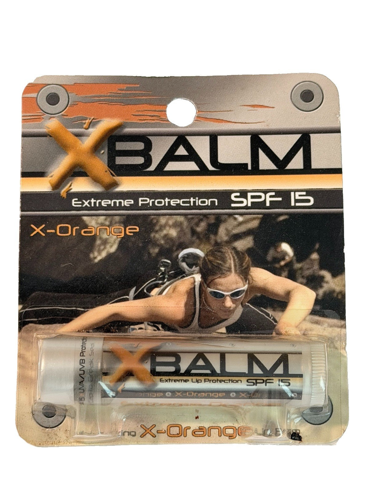 Lip Balm X-Orange Flavor - Sealed New Old Stock
