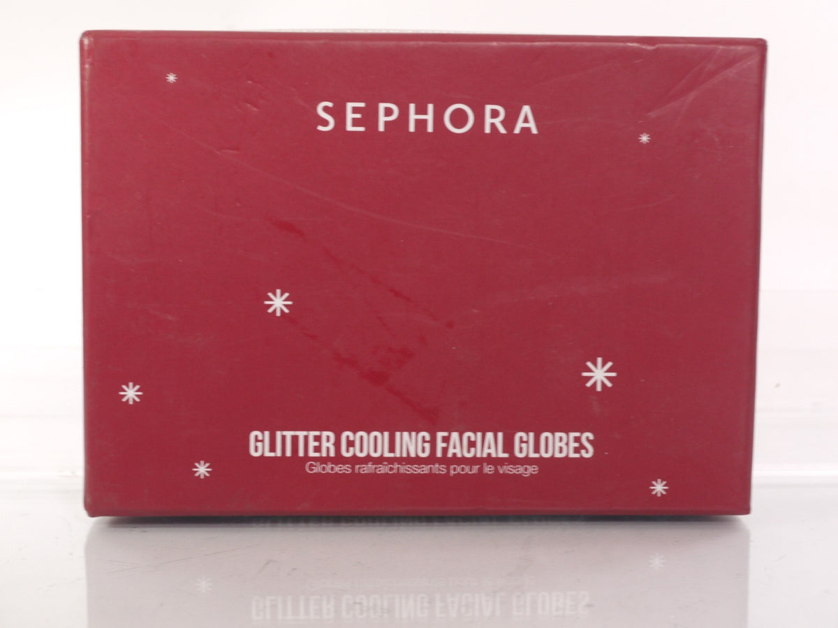 Christmas Limited Edition Globe - Sephora Teal Glitter Cooling Facial Decor