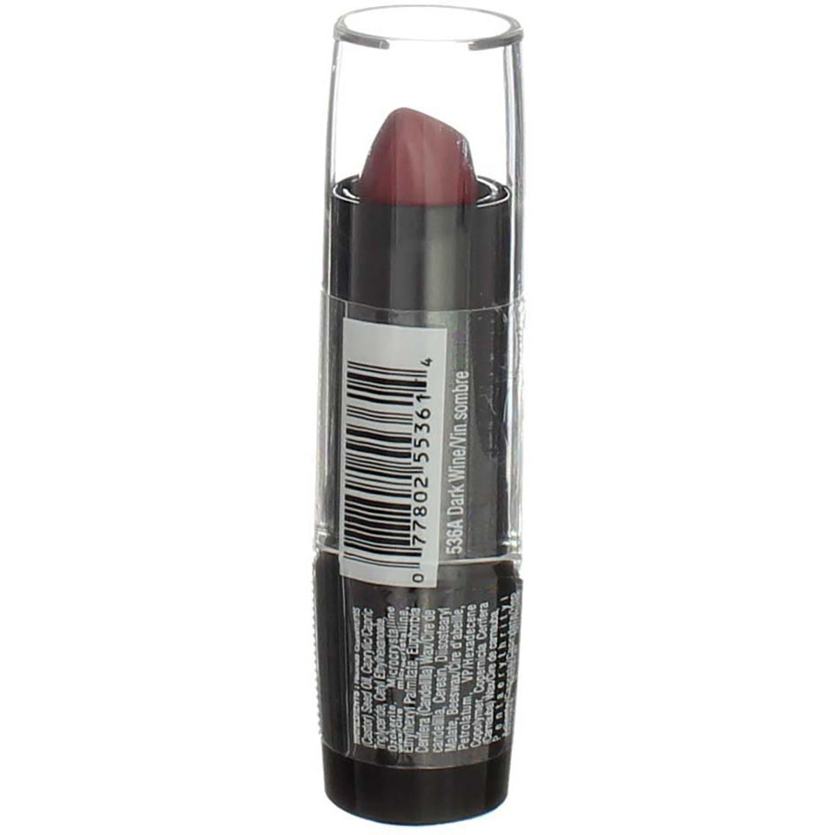 5 Pack Wet n Wild Silk Finish Lipstick - Dark Wine, Hydrating Lip Color
