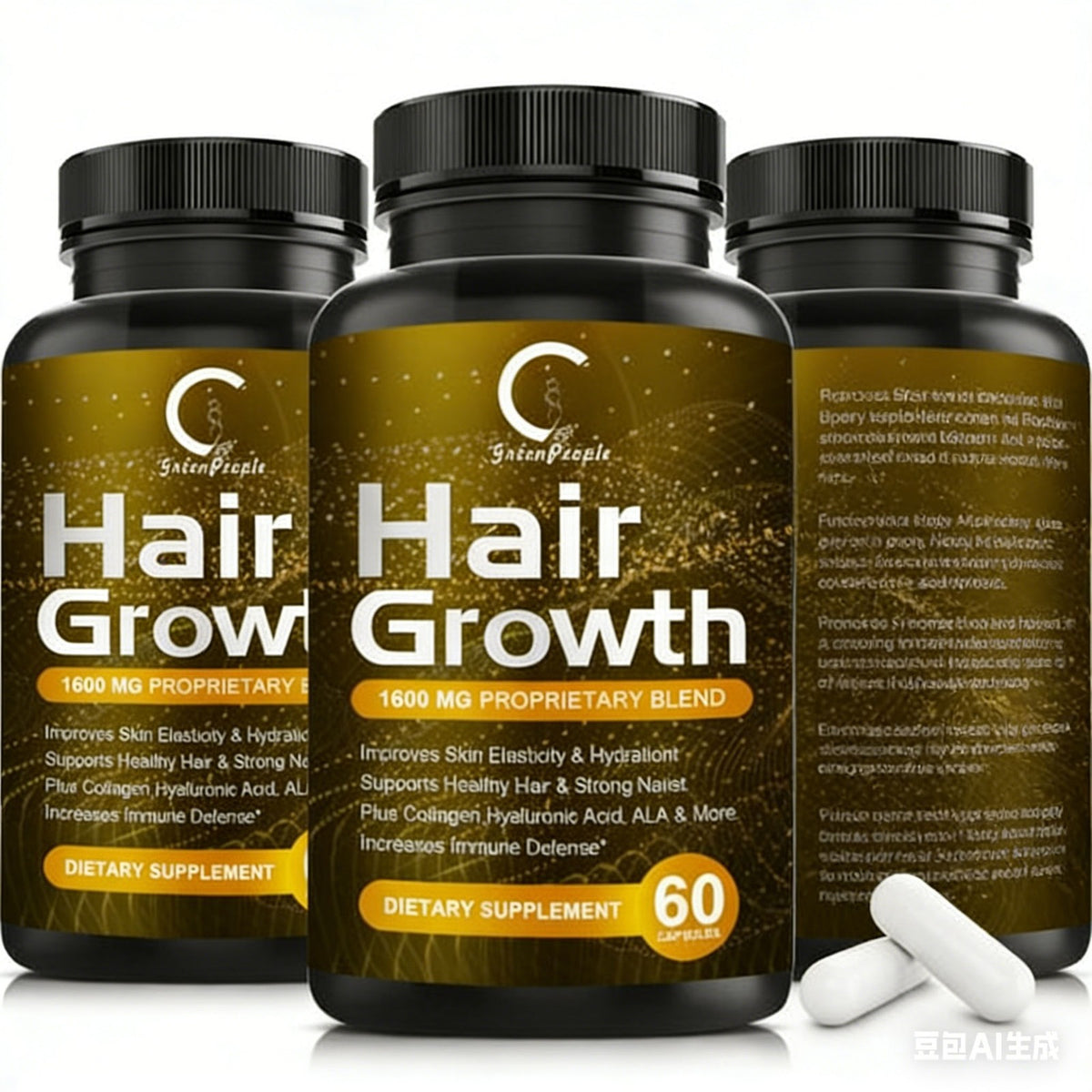 DHT Blocker Hair Growth Supplement - 180 Capsules