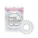 Invisibobble Clear Extra Care Hair Ring 3 Pack