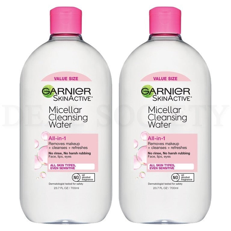 Micellar Water Makeup Remover & Facial Cleanser 23.7 fl oz - 2 Pack