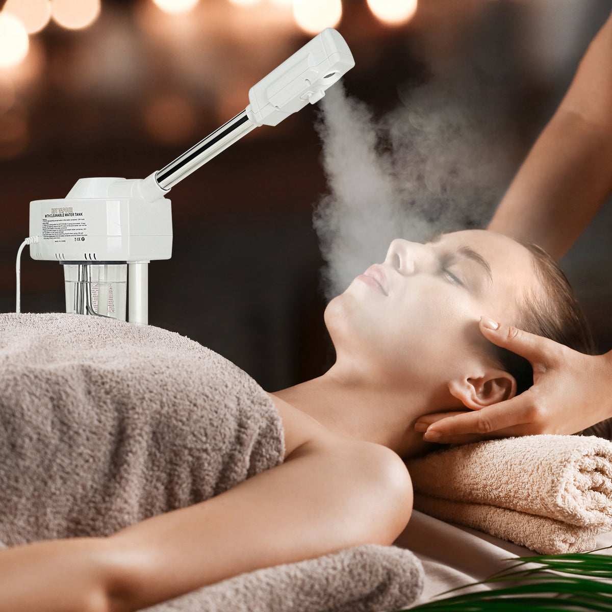 Portable Ozone Facial Steamer for Skin Care Salon Spa Equipment