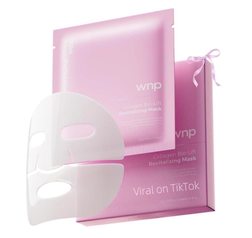6D Bionic Collagen Bio-Gel Overnight Face Mask - 3 Pack