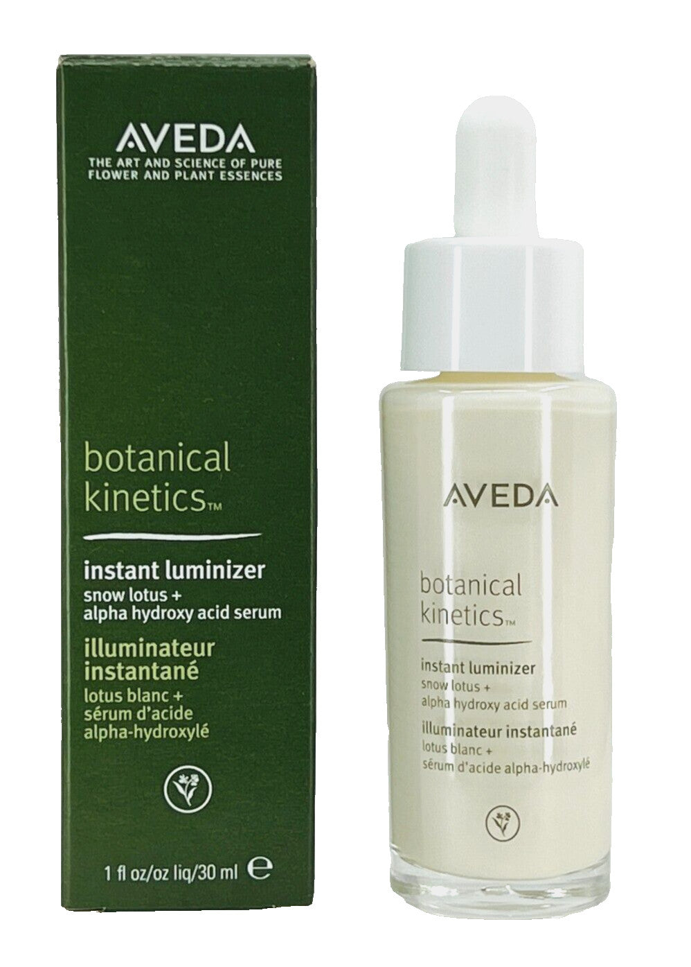 Face Serum with Botanical Luminescence and Alpha Hydroxy - 1oz