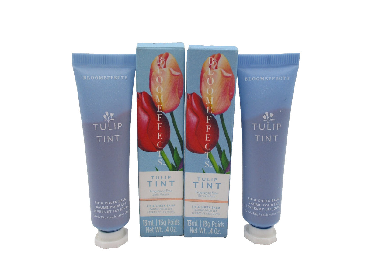 Lip & Cheek Balm Set - Tulip Tulip Tint In Full Bloom, Fragrance-Free, 13ml x 2