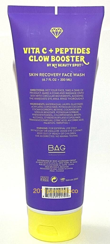 Vita C Peptides Glow Booster Face Wash 6.7 fl oz - Brightening Skin Recovery