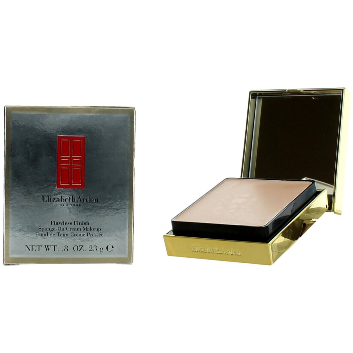 Cream Makeup Flawless Finish Sponge-On Vanilla 22 - 0.8oz for Radiant Skin