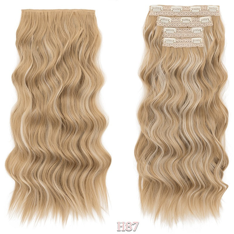 Double Weft Clip-In Human Hair Extensions Full Head - Multiple Colors & Lengths