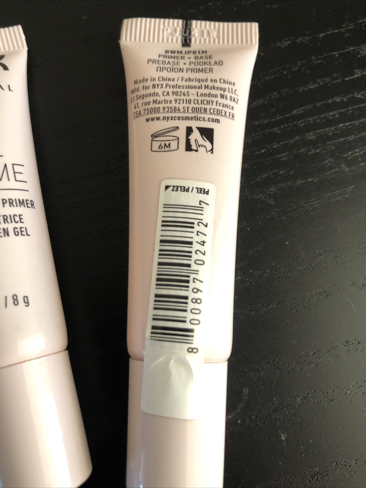 NYX Hydrating Jelly Primer Pack of 2 - Makeup Face Primer 0.28oz each