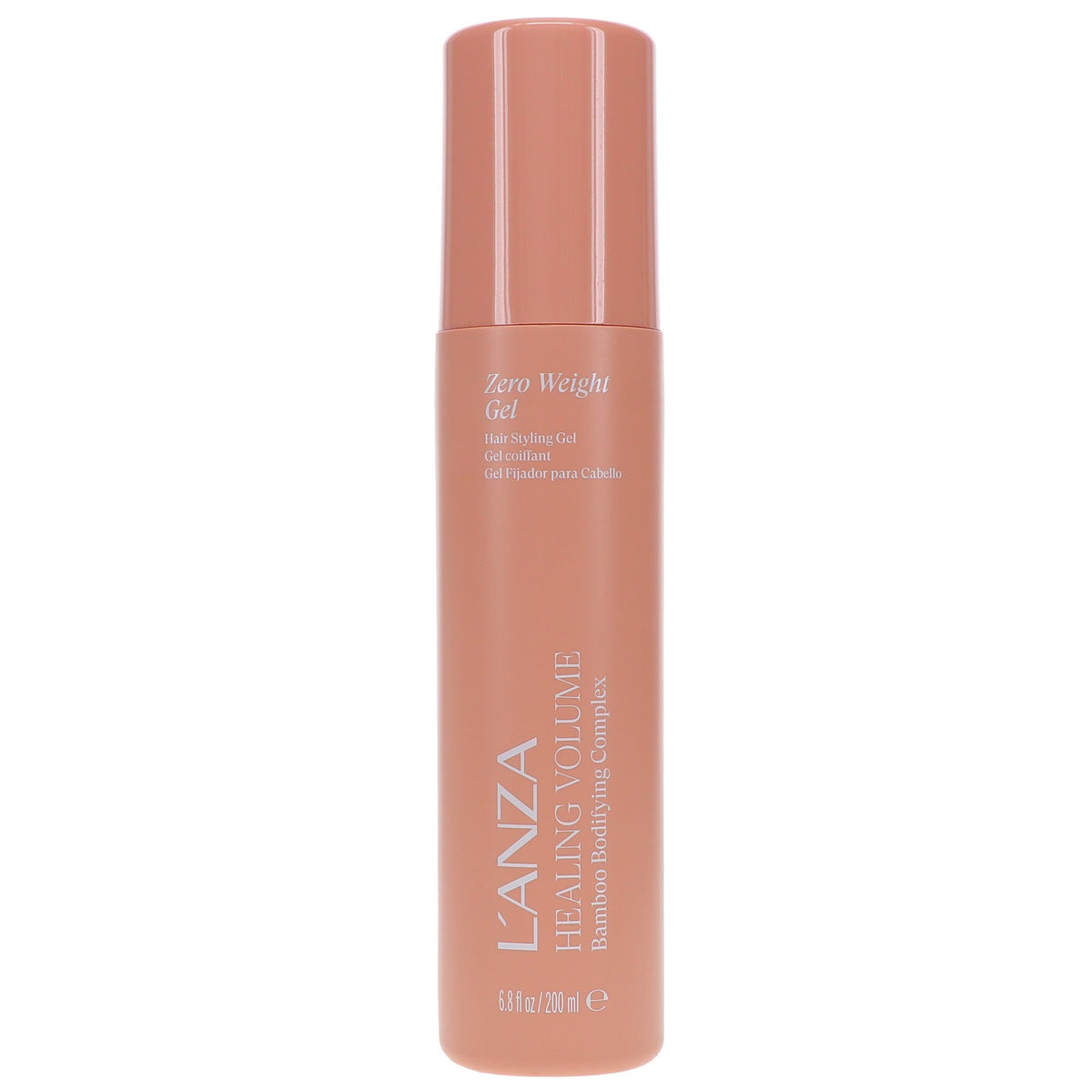 L'ANZA Healing Volume Zero Weight Gel - 6.8 oz, Pack of 2 for Hair Volume & Shine