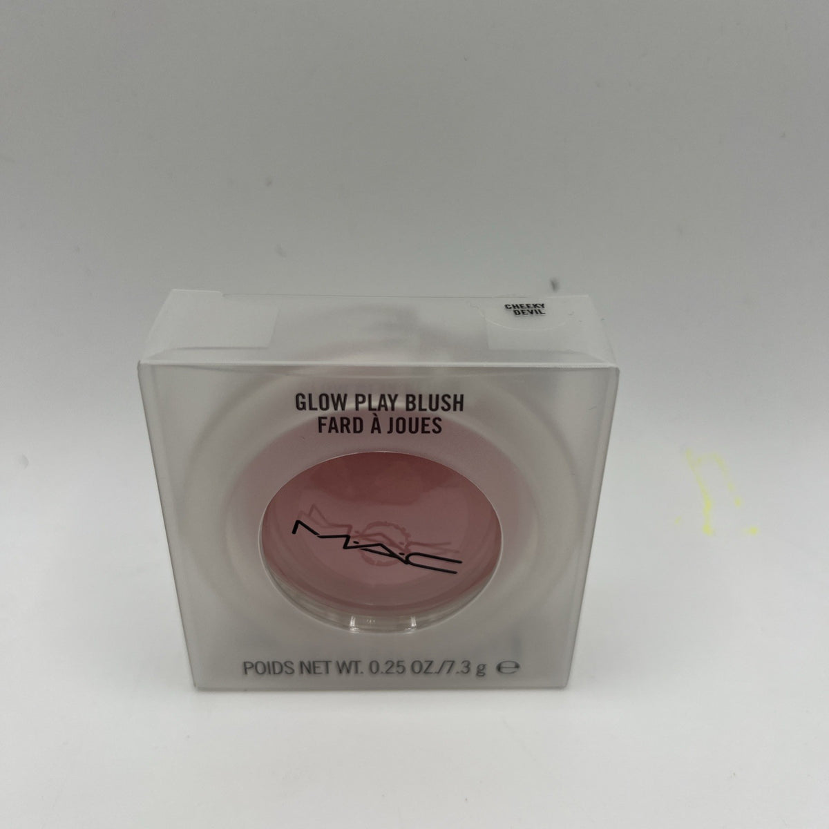 MAC Glow Play Blush Cheeky Devil 0.25oz Pink Cream Powder Makeup