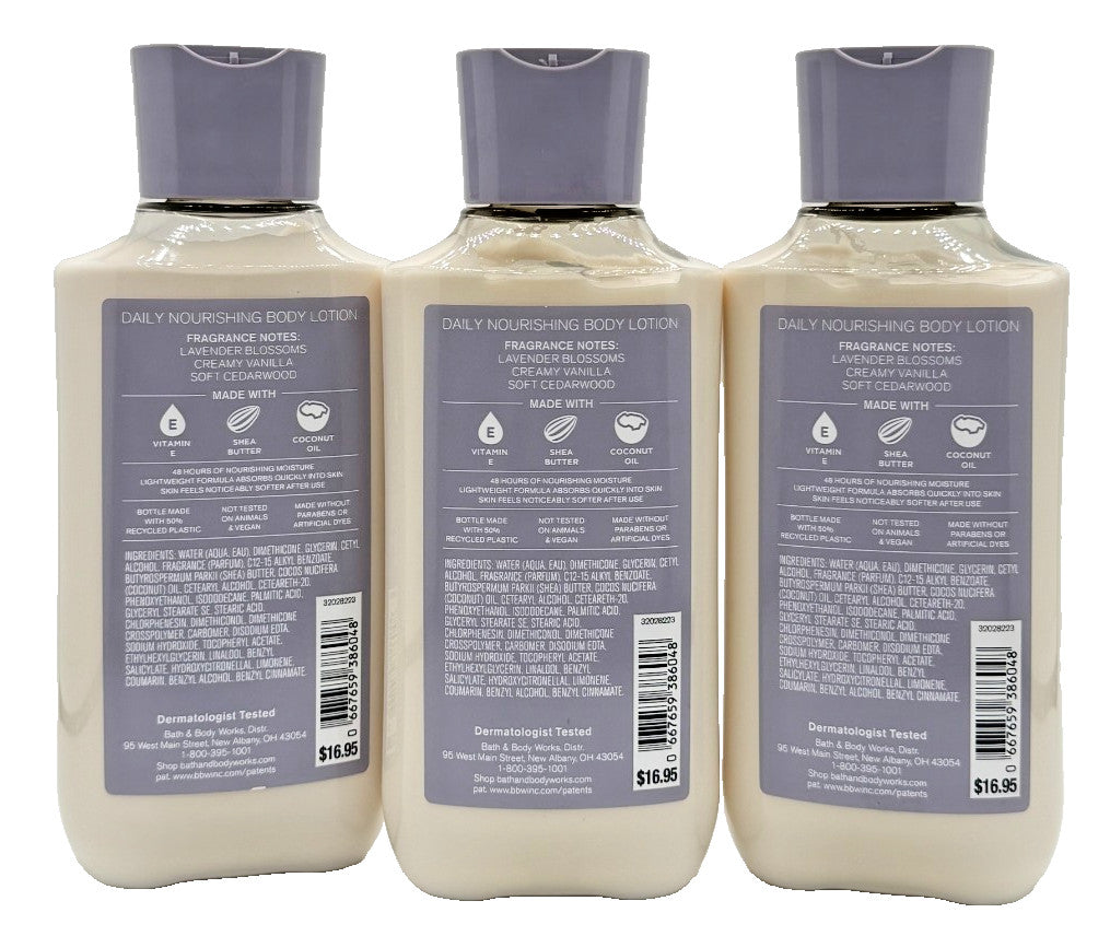 Vanilla Ease Body Lotion - 3 Pack, 8 oz Each