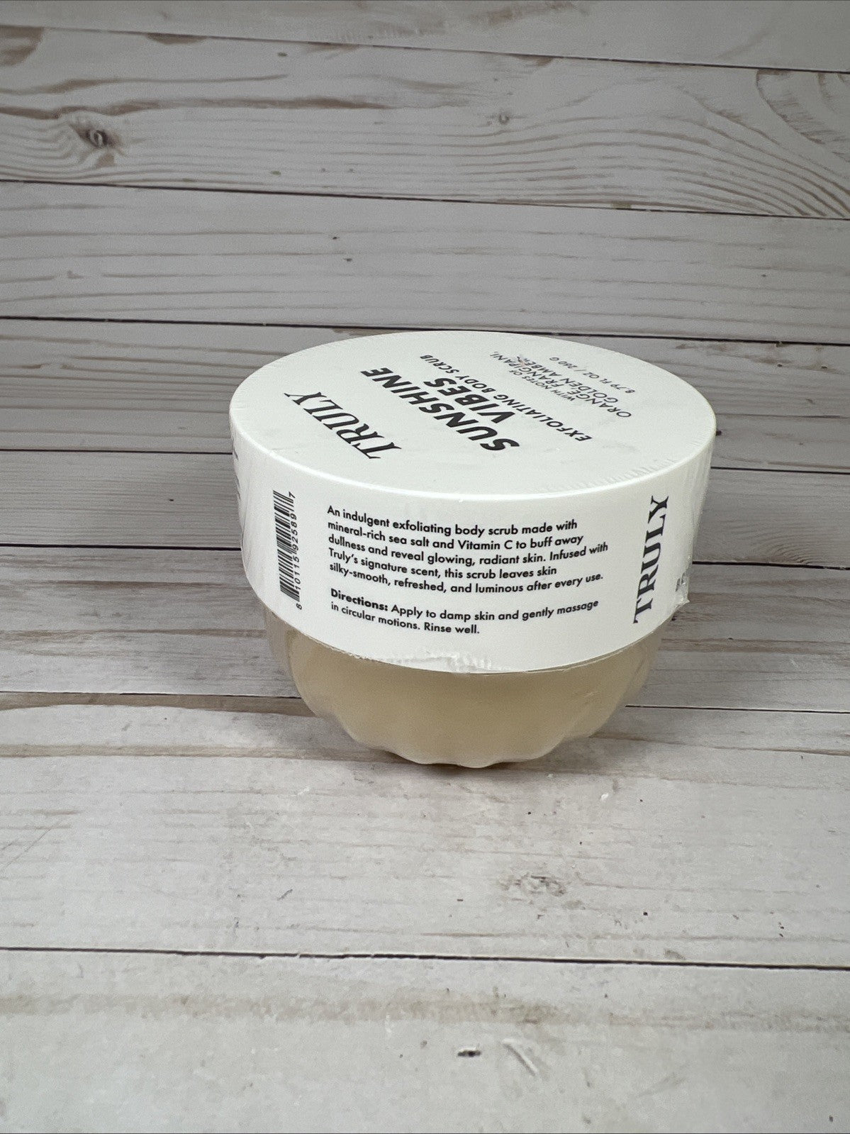 Truly Sunshine Vibes Orange Amber Brightening Exfoliating Body Scrub