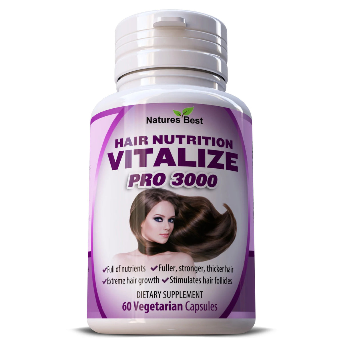 Hair Growth Supplement - 60 Capsules for Thicker, Fuller Hair