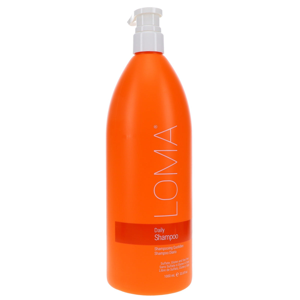 Loma Daily Shampoo 33.8 oz - All Hair Types, Nourishing Hair Care