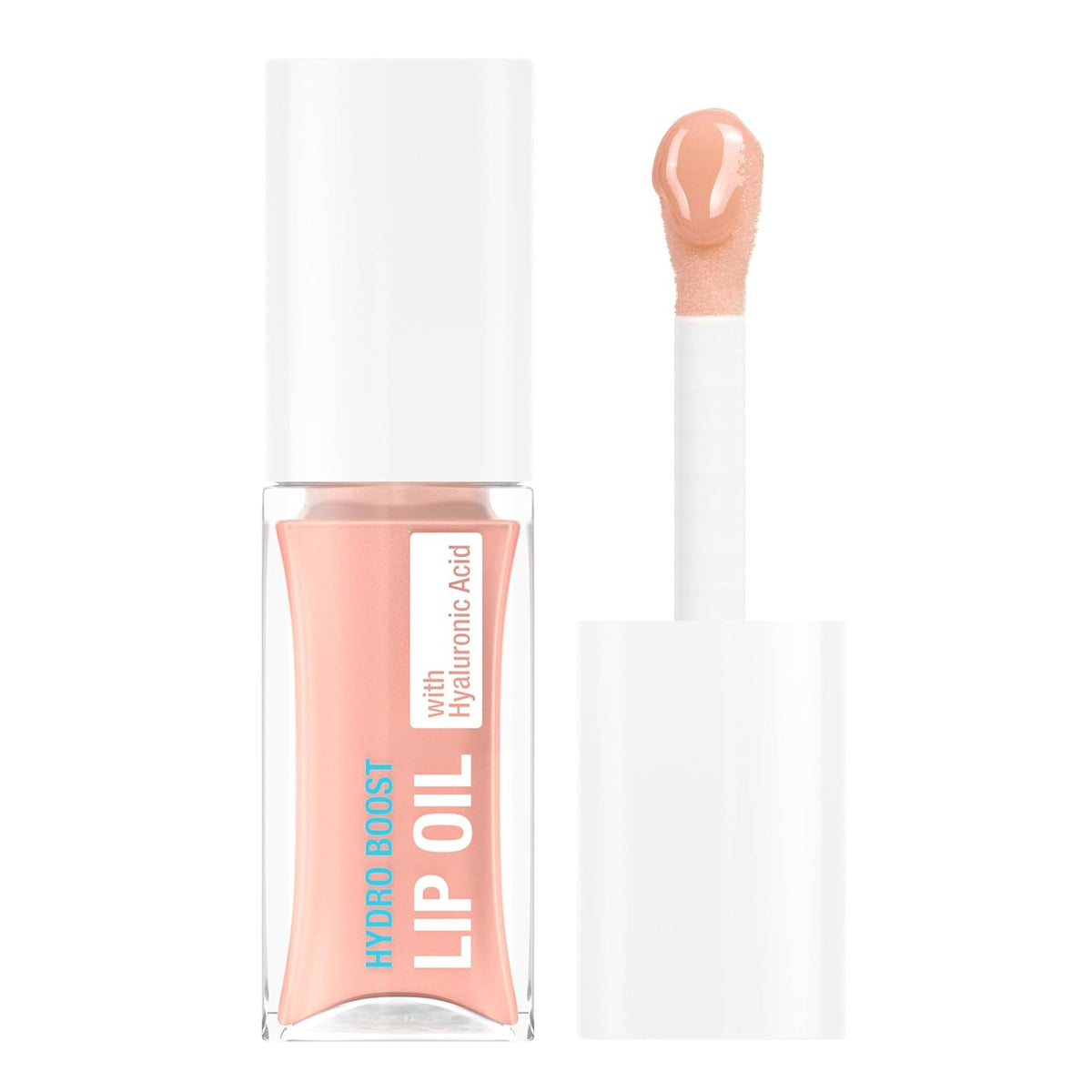 Neutrogena Hydro Boost Tinted Lip Oil with Hyaluronic Acid, Hydrating Pink Gloss