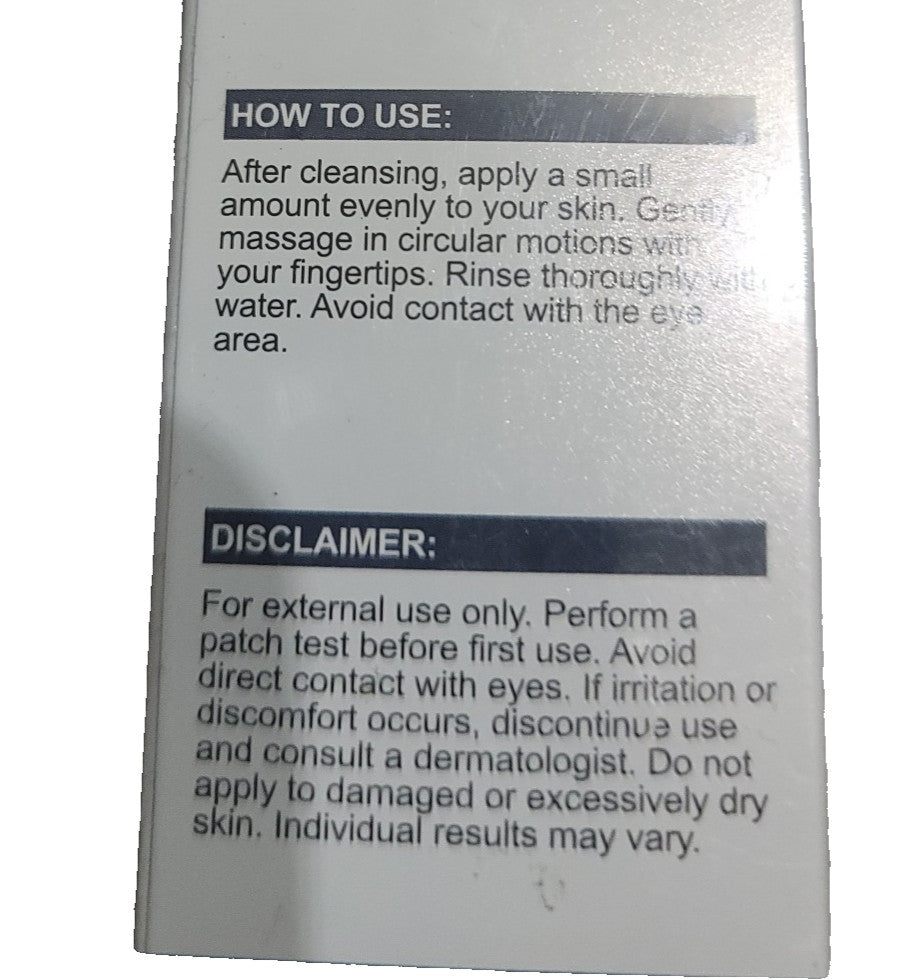 Exfoliating Black Rice Ampoule Skincare Treatment with Niacinamide & Rice Bran Water 100ml