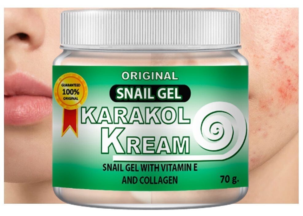 Snail Cream Gel for Acne Dark Spots Moisturizer - 2 Units, 70g Each