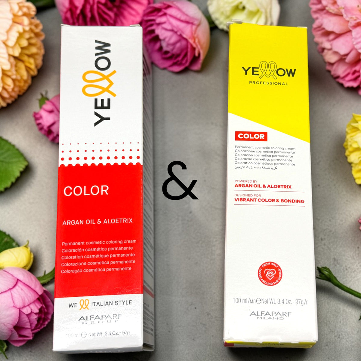 Yellow by Alfaparf Permanent Hair Color Cream 100ml