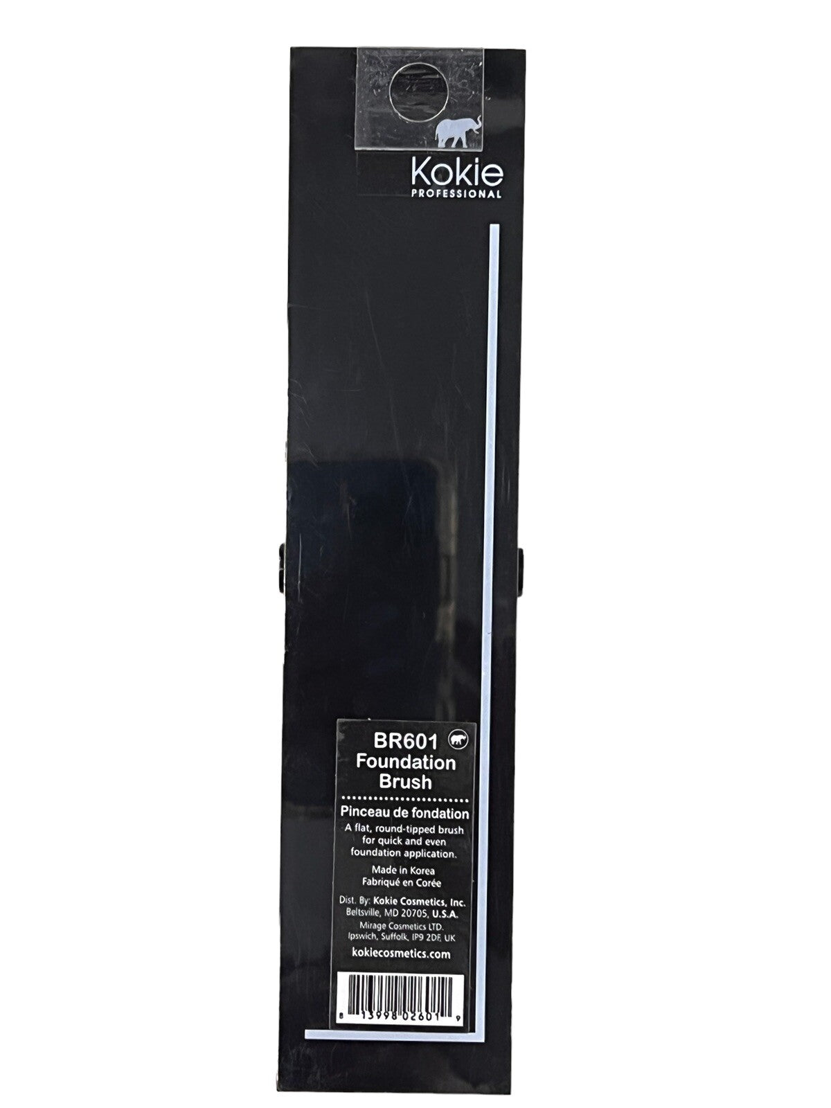 Kokie Foundation Makeup Brush BR601 Flat Round Cosmetic Brush