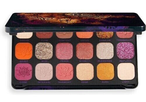 Makeup Revolution Flawless Eyeshadow Palette Spirituality 18 Shades - New
