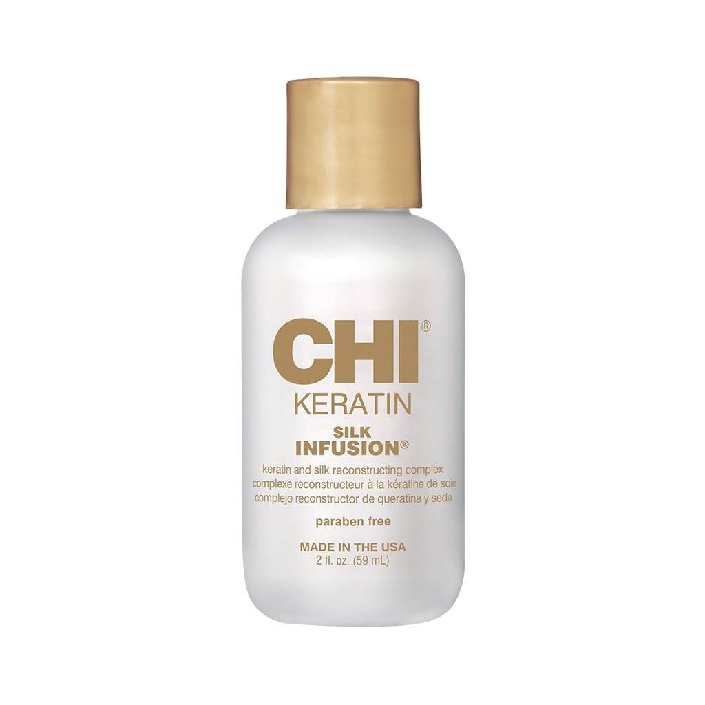 CHI Keratin Silk Infusion Hair Treatment - 2 Fl Oz Smoothing Serum