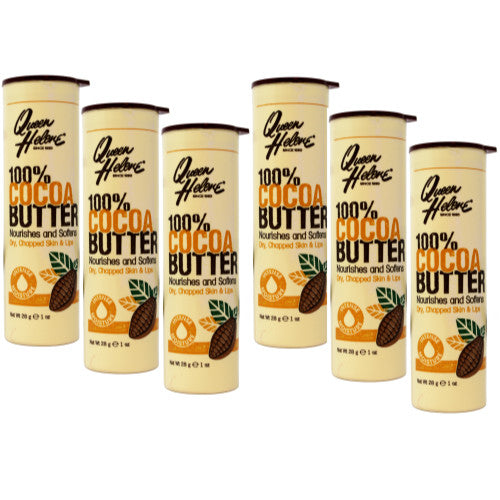 Cocoa Butter Stick Moisturizer - 6 Pack, 1 Oz Each