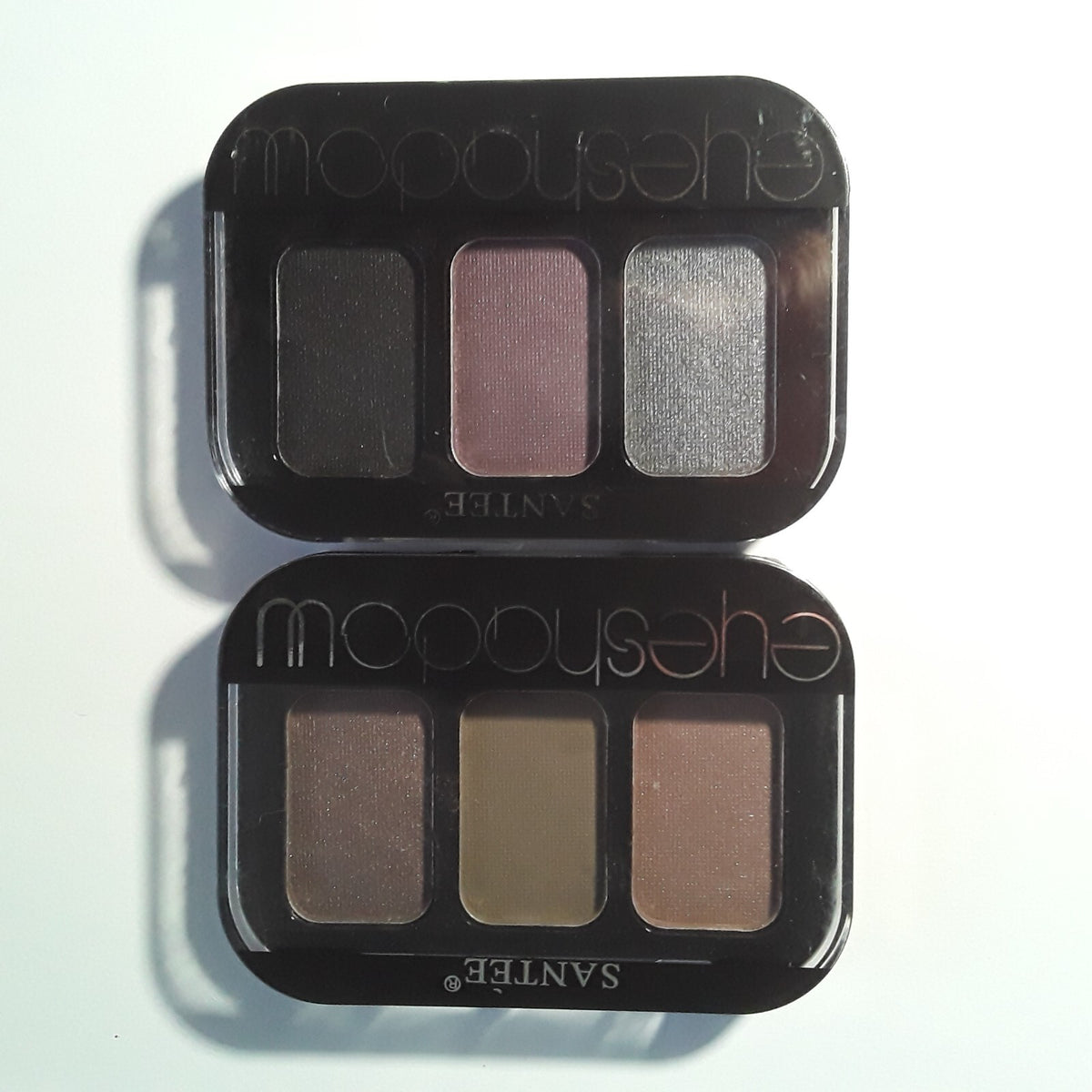 Eyeshadow Set with 3 Color Combinations - 2 Sets Smooth & Creamy Makeup